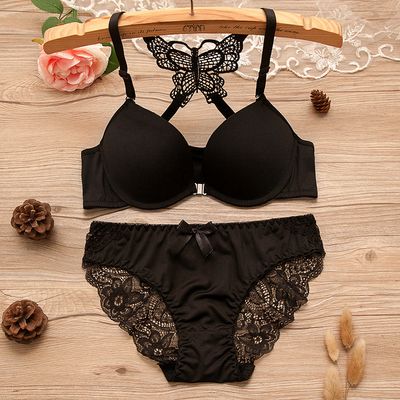 Butterfly printeted undergarment set_img_2