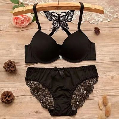 Butterfly printeted undergarment set_img_4