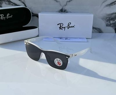 246 Polarized Premium White matte Sunglass_img_0