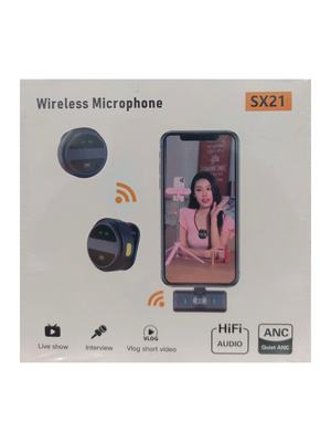 SX-21 wireless dual mobile microphone_img_0