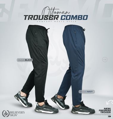 Ottoman Trouser 2 Pcs Plain_img_0