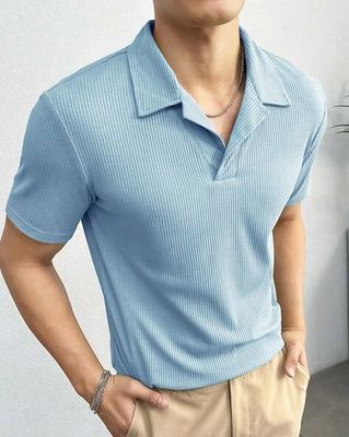 Premium Cuban Polo X Sky Blue_img_1