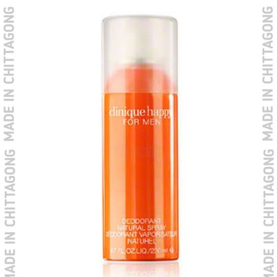 Clinique Happy Natural Spray For Men Body Deodorant 200 ml -_img_0