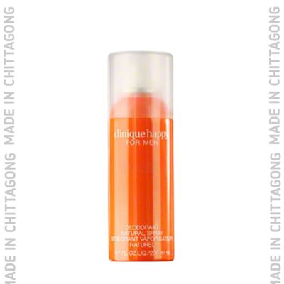 Clinique Happy Natural Spray For Men Body Deodorant 200 ml -_img_1