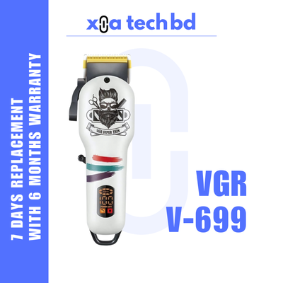 VGR V-699 Cord and Cordless Hair Clipper and professional trimmer for Salon_img_0