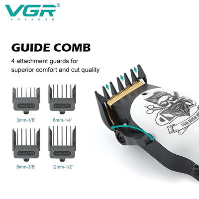 VGR V-699 Cord and Cordless Hair Clipper and professional trimmer for Salon_img_3