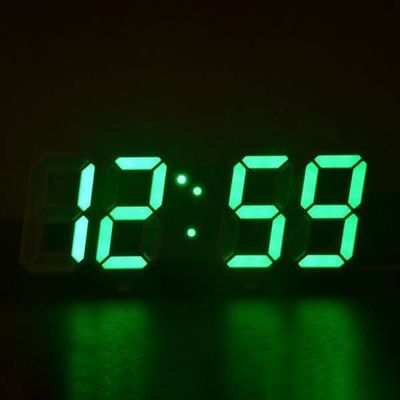 3D digital clock