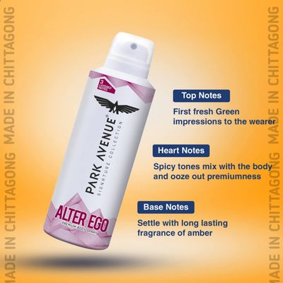 Park Avenue Signature Collection Body Spray- Alter Ego 150ml_img_1