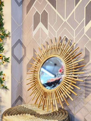 Rattan Frame Mirror (RM05)_img_1