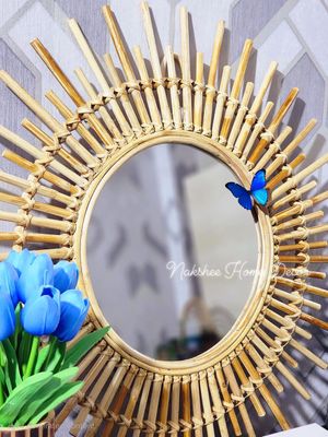 Rattan Frame Mirror (RM05)_img_5
