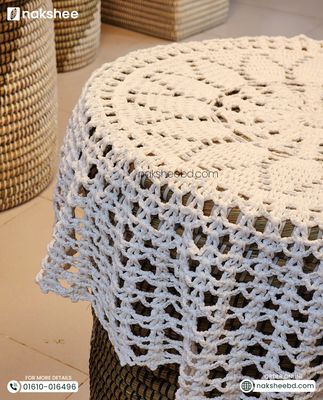 Round Crochet Mat (34/34" Diameter)_img_2