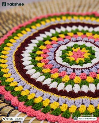 Round Crochet Mat (12/12" diameter)_img_1