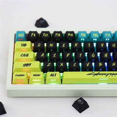 Cyberpunk Side Engraved Keycaps Set - Cherry_img_1