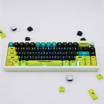 Cyberpunk Side Engraved Keycaps Set - Cherry_img_3