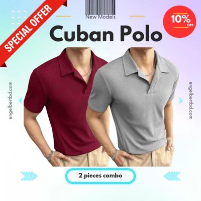2 pieces combo Premium Cuban Polo 0.6_img_0