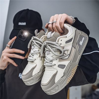 Men's Casual Thick-Soled Sneakers_img_2
