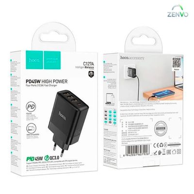 Hoco C127A PD45W High Power Adapter_img_1