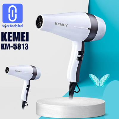 Kemei Km-5813 Cool And Hot 3000W high power Electric Hair Dryer For Women_img_0