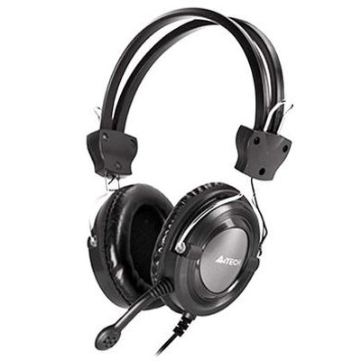 A4 Tech Headphone HS-19-1 Headset - Grey_img_0