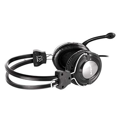 A4 Tech Headphone HS-19-1 Headset - Grey_img_2