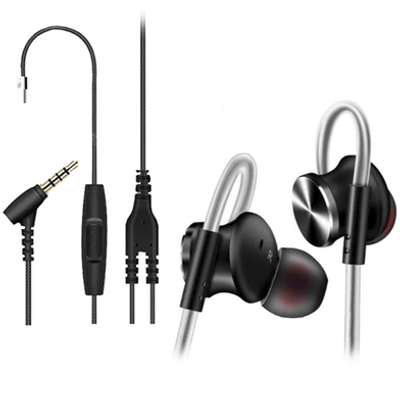 QKZ DM10 Zinc Alloy HiFi Earphone In Ear Earphone - Black_img_4