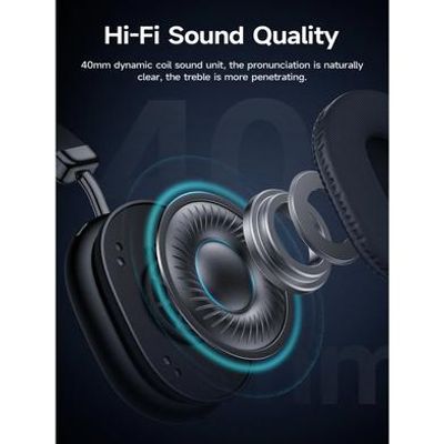 HOCO W35 Max Wireless Bluetooth Headphones-Black_img_2