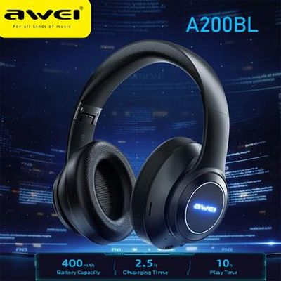 Awei A200BL Bluetooth Headphone-Black_img_3