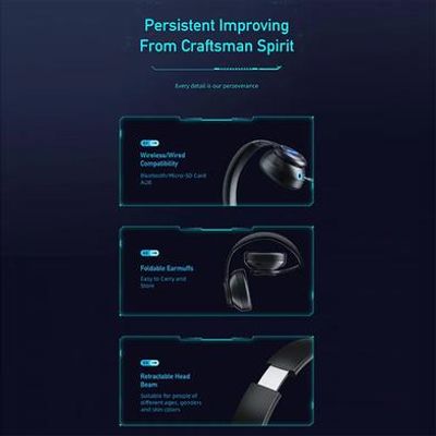 Awei A200BL Bluetooth Headphone-Black_img_4