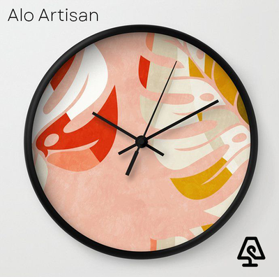 Abstract Harmony red