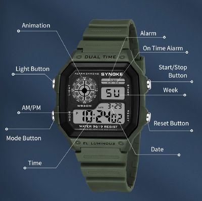 SYNOKE Digital wrist-watch_img_2