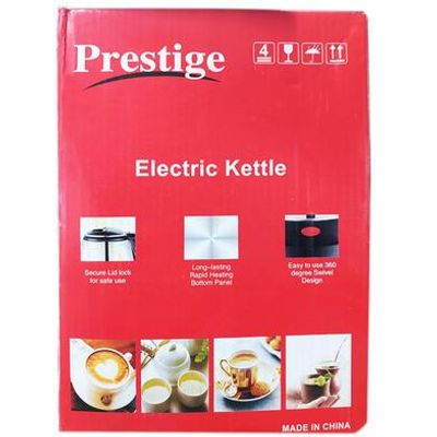 Prestige Electric Kettle - 2 Liter - Silver And Black_img_3