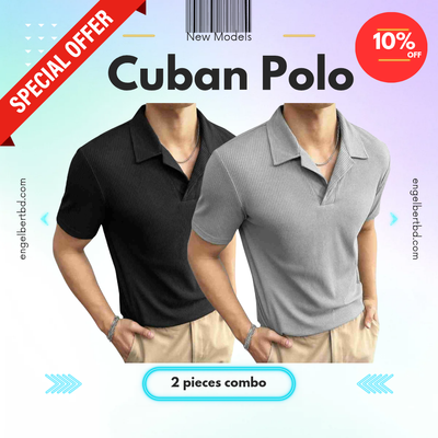 2 pieces combo Premium Knit Cuban Polo 06_img_0