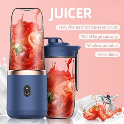 Rechargeable Mini Juicer Cup For Sports, Travel, Outdoors, Camping.