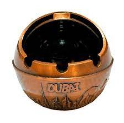 1pcs Windproof Press Rotating Lid Ashtray Metal Modern Gift Home el Rotating r Ashtray Office For Men D1H9_img_2