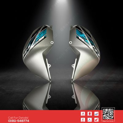 Tanky Box for Yamaha FZS V2 (Grey) Bike._img_0