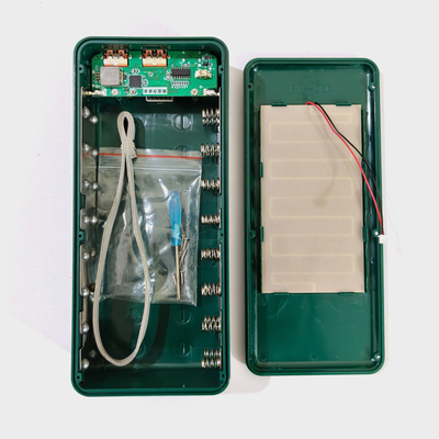 16pcs 18650 Battery Solderless 22.5W Fast Charging Power Bank Case with LED Light_img_2