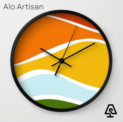 Colorful Wall clock_img_0