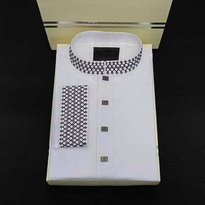 White Embroidery Panjabi_img_0