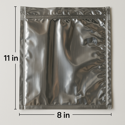 Ziplock Aluminium Foil Bag 8" ×11" (10 পিচ )+৩ পিচ ফ্রি_img_1