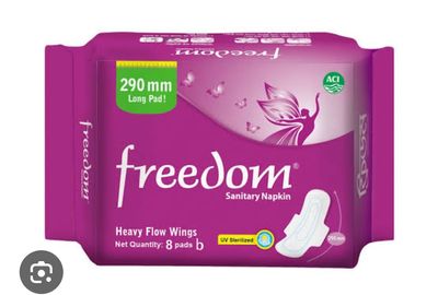 Freedom sanitary napkin 8 pads_img_0