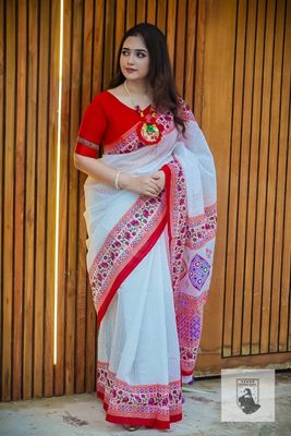 উন্নত মানের হাফ সিল্ক শাড়ি_img_5