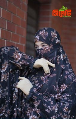 Elegant Palazzo long Khimar Set_img_3