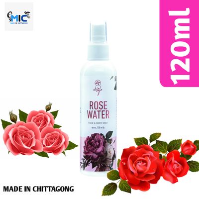 Skin Cafe 100% Natural Rose Water Face And Body Mist 120ml_img_0