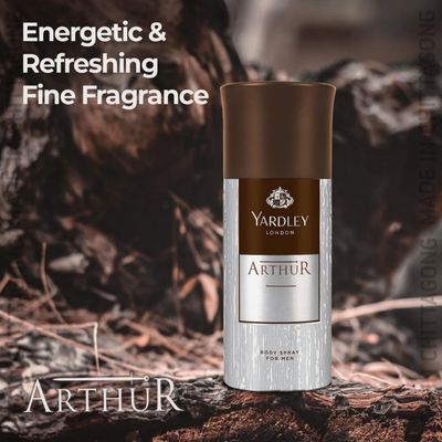 YARDLEY LONDON ARTHUR Body Spray For Men – 150ml._img_1