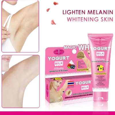 Magic White Yogurt Milk Whitening Underarm Cream 7 in 1_img_2
