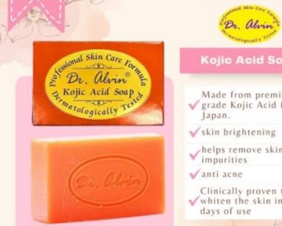 Dr. alvin Kojic Acid Whitening Soap_img_2