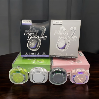 Transparent Ultrapods pro True Wireless Earbuds – Random Color_img_1