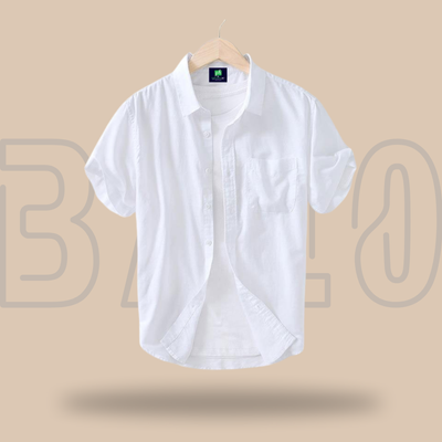 Oxford Cotton Half Sleeve Shirt_img_0
