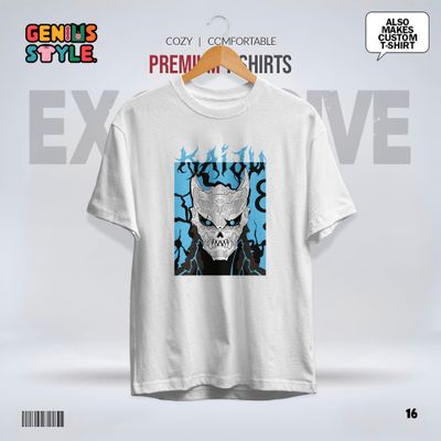 Kaiju (Demon Slayer) Premium Drop Shoulder T-shirt - 16_img_1