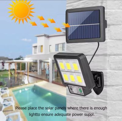 Split Solar Wall Lamp JZ-f117_img_0